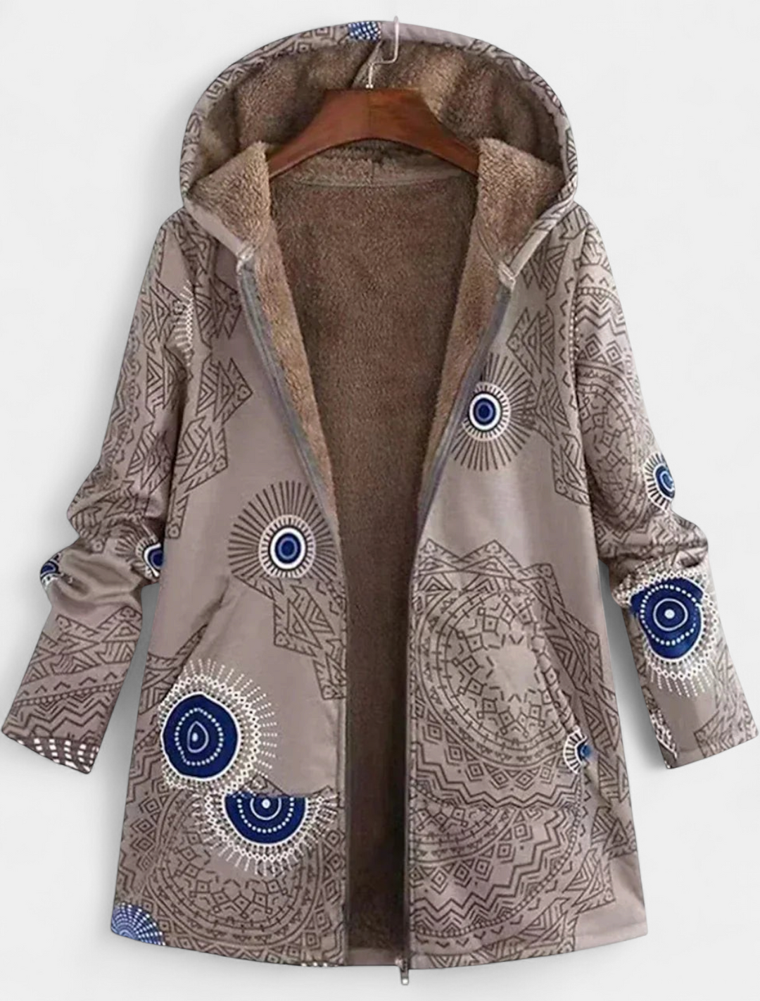 ZAHARA | Künstlerische Fleece-Jacke
