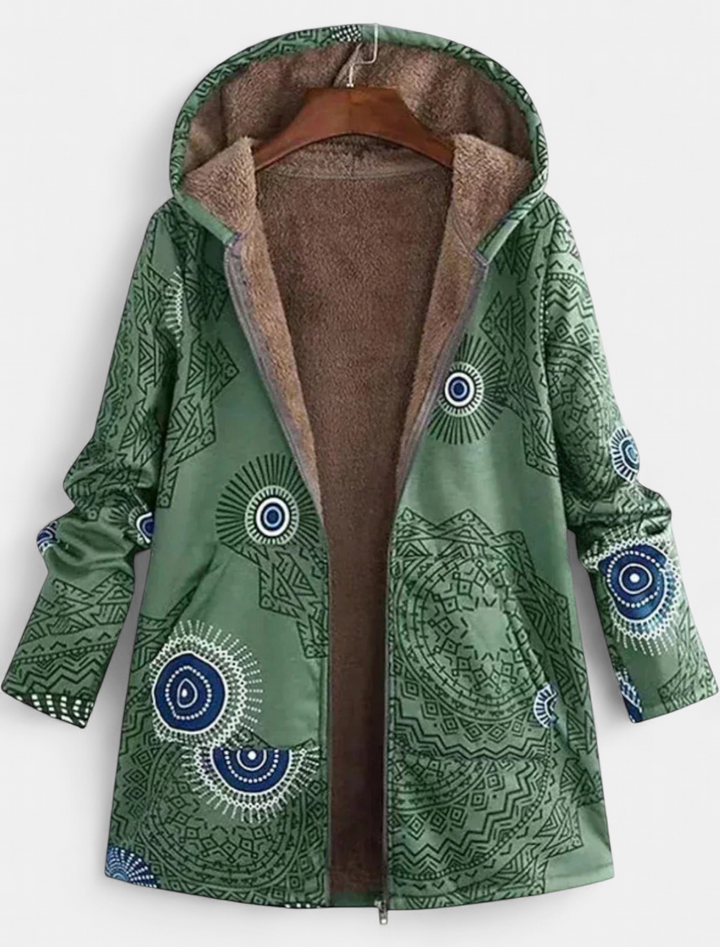 ZAHARA | Künstlerische Fleece-Jacke