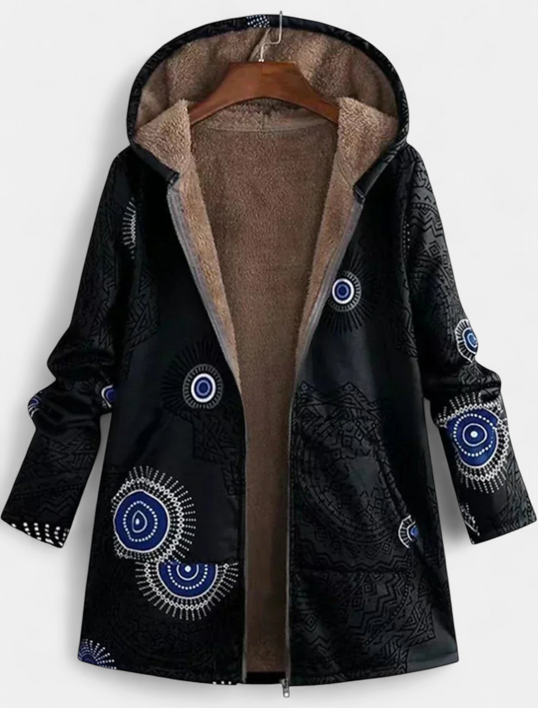 ZAHARA | Künstlerische Fleece-Jacke