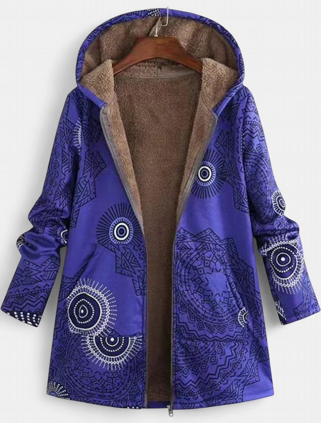 ZAHARA | Künstlerische Fleece-Jacke