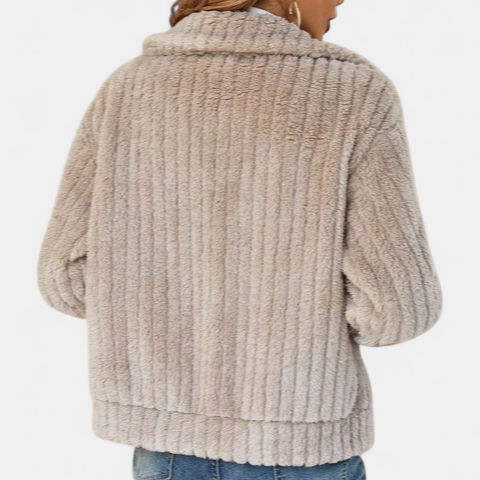 GENEVIEVE | Stylische Sherpa-Jacke