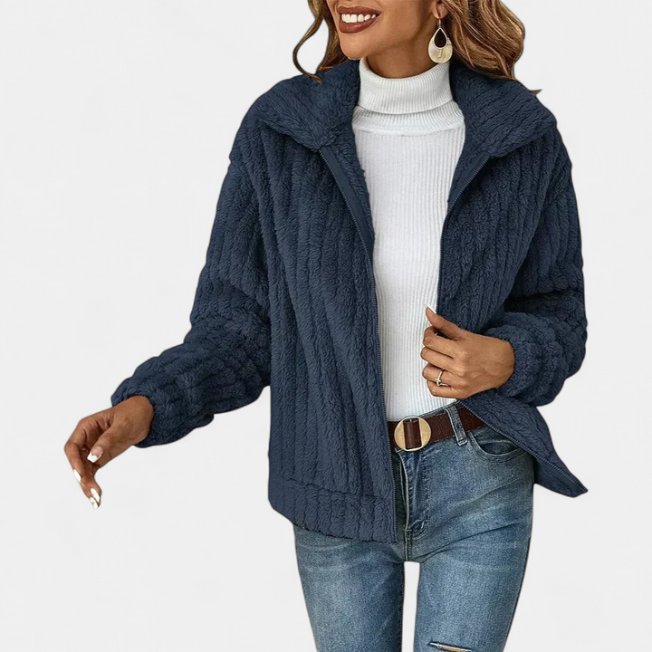 GENEVIEVE | Stylische Sherpa-Jacke