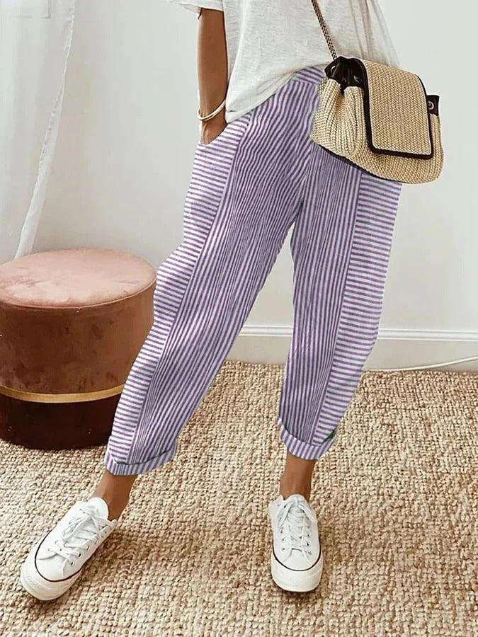 ELENA™ | Gestreifte Hose