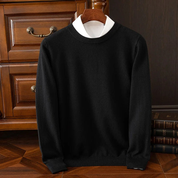 Eleganter Pullover aus Wolle
